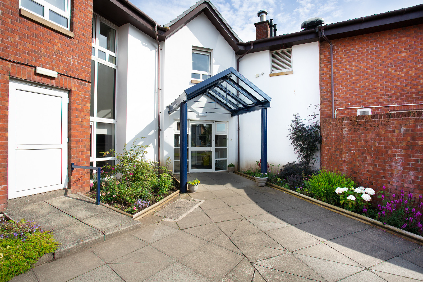 Almond View Care Home Front Entrance